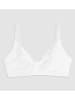 COTONELLA Biustonosz w kolorze białym