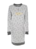 COTONELLA Nachthemd in Grau