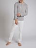 COTONELLA Pyjama grijs/wit