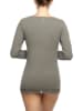 COTONELLA Longsleeve in Grau