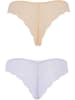 COTONELLA 2-delige set: slips paars/beige