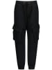 Vingino Cargohose in Schwarz