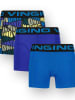 Vingino 3-delige set: boxershorts blauw/donkerblauw
