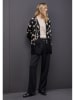 Street One Cardigan in Schwarz/ Creme