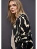 Street One Cardigan in Schwarz/ Creme