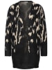 Street One Cardigan in Schwarz/ Creme