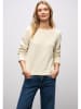Street One Pullover in Creme