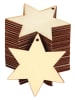 SUNNYSUE 24-delige houten hangerset "Sterren" - vanaf 3 jaar