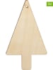 SUNNYSUE 6-delige set: houten hangers "Dennenboom"