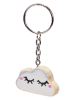 SUNNYSUE 24-delige knutselset "Sleutelhanger Wolken" naturel