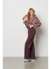 &Co Woman Blouse "Melina" zwart/bordeaux/créme