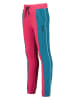 Vingino Spodnie dresowe "Sannemare" w kolorze różowo-turkusowym