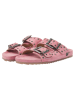 Vingino Leren slippers "Lizza" lichtroze