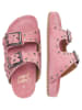 Vingino Leren slippers "Lizza" lichtroze
