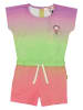 Vingino Jumpsuit paars/groen/koraalrood