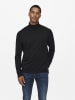 ONLY & SONS Rollkragenpullover in Schwarz