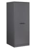 Inter Link Multifunctionele kast "Studio Flow" antraciet - (B)67 x (H)164 x (D)68 cm