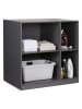 Inter Link Multifunctionele kast "Lifestyle Studio Flow" antraciet - (B)99 x(H)98 x(D)68 cm