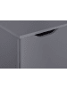 Inter Link Ladekast "Silenzia" grijs - (B)122 x (H)92 x (D)40 cm