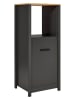 Inter Link Geräteschrank "Veneto" in Anthrazit - (B)70 x (H)167 x (T)60 cm