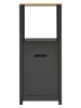 Inter Link Geräteschrank "Veneto" in Anthrazit - (B)70 x (H)167 x (T)60 cm