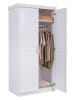 Inter Link Kleiderschrank "Hakon" in Weiß - (B)95 x (H)190 x (T)55 cm