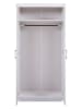 Inter Link Kledingkast "Hakon" wit - (B)95 x (H)190 x (D)55 cm