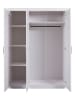 Inter Link Kleiderschrank "Magnus" in Weiß - (B)140 x (H)190 x (T)55 cm