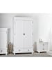 Inter Link Kleiderschrank "Danz" in Weiß - (B)116 x (H)199 x (T)57 cm