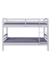 Inter Link Etagenbett "Rick" in Weiß - (L)190 x (B)90 cm
