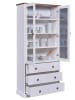 Inter Link Vitrine wit - (B)90 x (H)190 x (D)38,4 cm