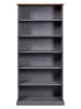 Inter Link Boekenkast grijs - (B)90 x (H)190 x (D)38 cm