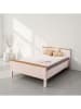 Inter Link Tweepersoonsbed "Maluno" wit - (L)200 x (B)140 cm