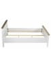 Inter Link Doppelbett "Maluno" in Weiß - (L)200 x (B)140 cm