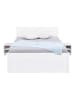 Inter Link Functioneel bed "Efetivo" wit - (L)209 x (B)186 x (H)90 cm