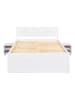 Inter Link Functioneel bed "Efetivo" wit - (L)209 x (B)186 x (H)90 cm
