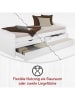 Inter Link Funktionsbett "Ried" in Weiß - (L)200 x (B)90 cm