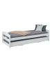Inter Link Uittrekbaar bed "Vindas" wit - (L)200 x (B)90 cm