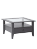 Inter Link Couchtisch in Grau - (B)75 x (H)45 x (T)75 cm