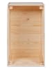 Inter Link Houten kist lichtbruin - (B)65 x (H)23 x (D)31,5 cm