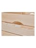 Inter Link Houten kist lichtbruin - (B)65 x (H)23 x (D)31,5 cm