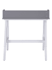 Inter Link Bureau "Emmelie" grijs/wit - (B)80 x (H)54 x (D)60 cm