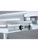 Inter Link Schreibtisch "Studare" in Weiß - (B)110 x (H)55 x (T)68 cm