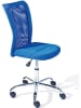 Inter Link Drehstuhl "Bonnie" in Blau - (B)43 x (H)98 x (T)56 cm