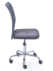 Inter Link Drehstuhl "Bonnie" in Grau - (B)43 x (H)99 x (T)53 cm