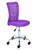 Inter Link Drehstuhl "Bonnie" in Lila - (B)43 x (H)98 x (T)56 cm