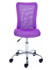 Inter Link Drehstuhl "Bonnie" in Lila - (B)43 x (H)98 x (T)56 cm