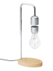 Designnest Ledtafellamp ''Levitating Lamp'' zilverkleurig - (B)19 x (H)40 x (D)12 cm