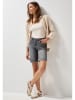 Cecil Jeans-Bermudas in Grau