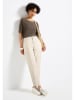 Street One Leinen-Hose in Creme